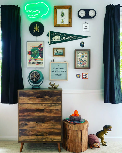 Going to the Mountains is Going Home Vintage Inspired Pennant