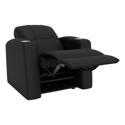 Relax Home Theater Recliner with Miami Marlins Alternate Logo Panel