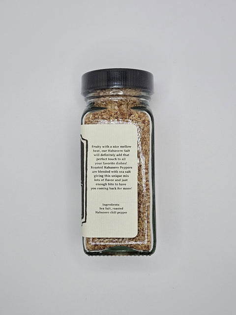 Habanero Sea Salt | Artisan Flavored Salts – Heat Infused Salt for Spicy Dishes