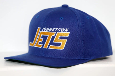 Johnstown Jets Hat (Snapback)  Vintage Ice Hockey   