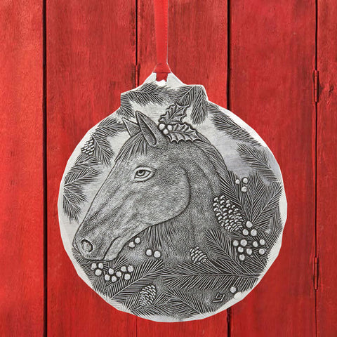 Holiday Horse Ornament