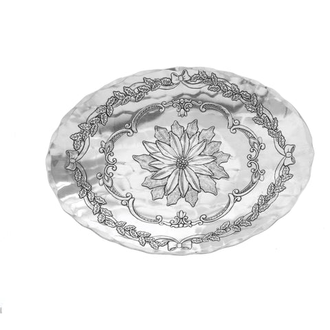 Holiday Rhapsody Medium Oval Dish
