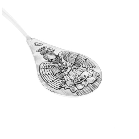 Hope Angel Ornament - Personalized Teardrop Gift with Engraved Message by Wendell August Forge
