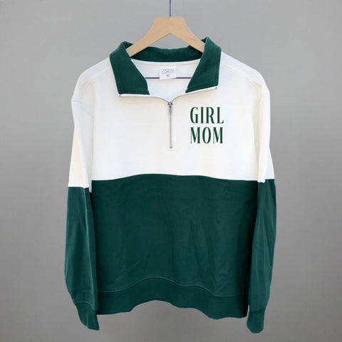 Girl Mom Shirt – Comfortable Cotton Tee With Left Chest Design | Ivy + Cloth Apparel