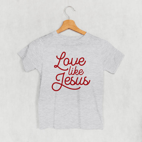 Love Like Jesus Kids Tee - Kids Graphic Tee | Cotton Crew Neck Youth Shirt