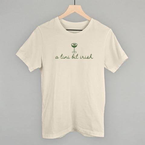 Tini Bit Irish Shirt – Irish Graphic Tee | Corded Fabric Crewneck by Ivy + Cloth