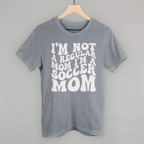 Mom Soccer Shirt | Not a Regular Mom Top – Original Soccer Design by Ivy + Cloth