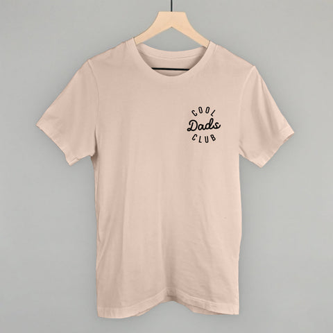 Cool Dads Club (Left Chest) POD - Apparel Ivy + Cloth Tan S Tee