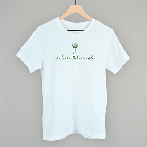 Tini Bit Irish Shirt – Irish Graphic Tee | Corded Fabric Crewneck by Ivy + Cloth