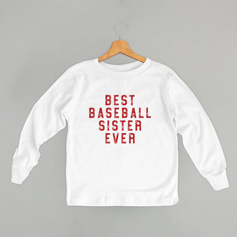 Best Baseball Sister Ever (Kids)