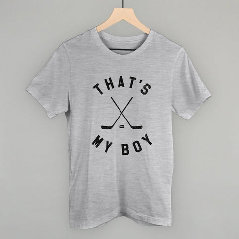 That's My Boy Hockey POD - Apparel Ivy + Cloth Athletic Heather S Tee