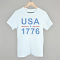 USA 1776 POD - Apparel Ivy + Cloth White S Tee