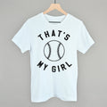 That's My Girl Softball POD - Apparel Ivy + Cloth White S Tee