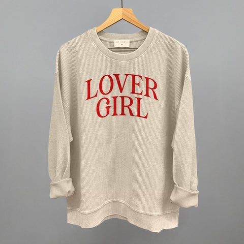 Lover Girl Arch Tee – Vintage Style Graphic Shirt With Stylish Dye Process