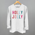 Holly Jolly Apparel Ivy + Cloth White S Oversized Corded Crew