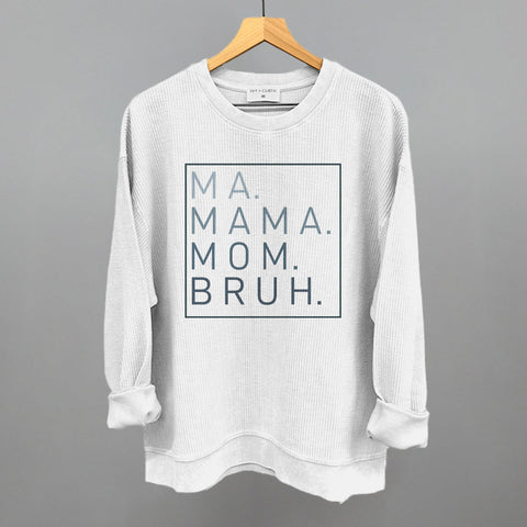 Mom T Shirt | Ma Mama Mom Bruh Cotton Blend Shirt - Comfortable Casual Tee