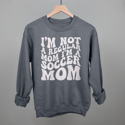 Mom Soccer Shirt | Not a Regular Mom Top – Original Soccer Design by Ivy + Cloth