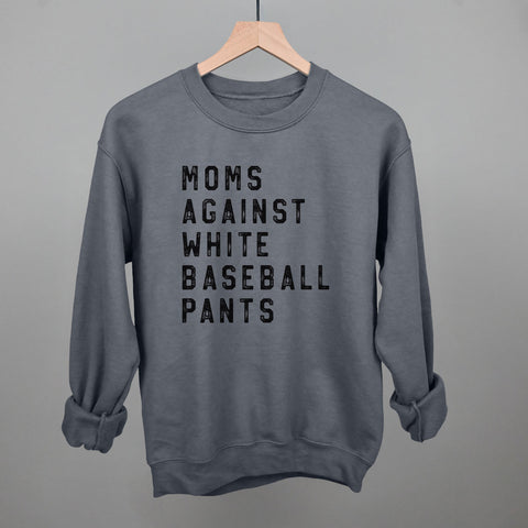 Moms Against White Baseball Pants