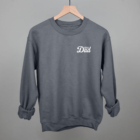 Grill Dad (White) (Left Chest)