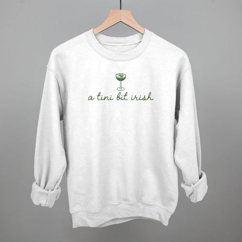 Tini Bit Irish Shirt – Irish Graphic Tee | Corded Fabric Crewneck by Ivy + Cloth