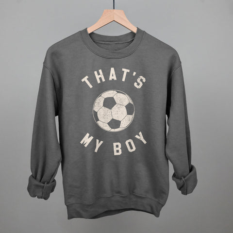 That's My Boy Soccer Fan Shirt – Youth Team Spirit Clothing & Cute Design