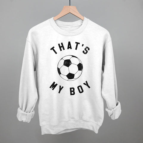 That's My Boy Soccer Fan Shirt – Youth Team Spirit Clothing & Cute Design