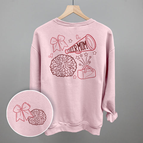 Cheer Mom Doodle (Back Print)