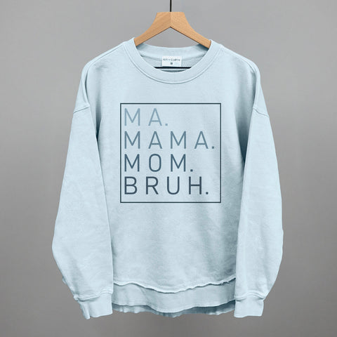 Mom T Shirt | Ma Mama Mom Bruh Cotton Blend Shirt - Comfortable Casual Tee