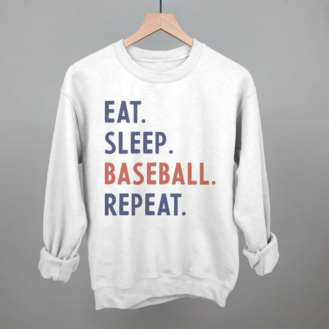 Eat Sleep Baseball Repeat