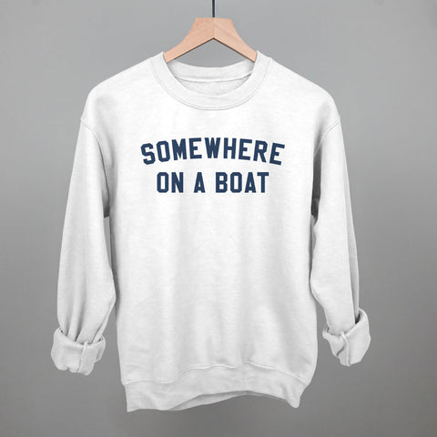 Somewhere On A Boat Shirt – Soft Cotton & Corded Material Casual Boat Shirt