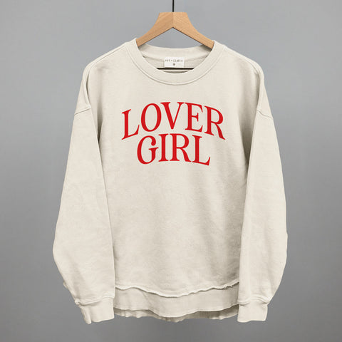 Lover Girl Arch Tee – Vintage Style Graphic Shirt With Stylish Dye Process