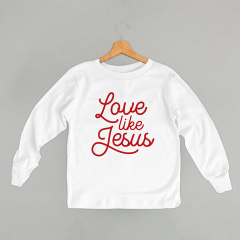 Love Like Jesus Kids Tee - Kids Graphic Tee | Cotton Crew Neck Youth Shirt