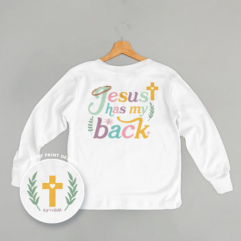 Jesus Has My Back (Kids Back Print)