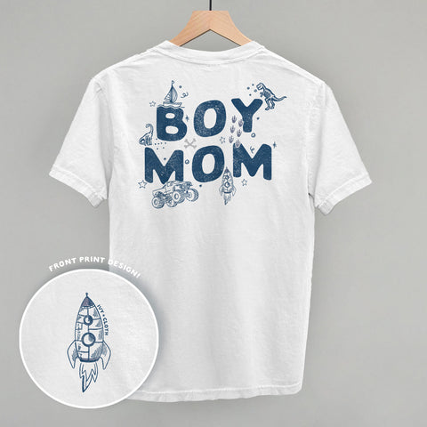 Boy Mom Doodles (Back Print)