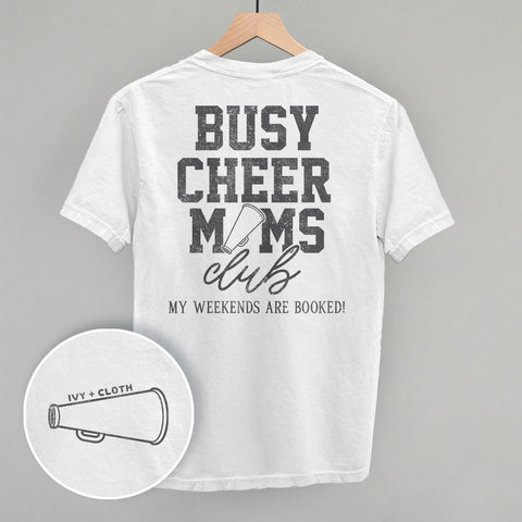Busy Cheer Moms Club (Back Print)