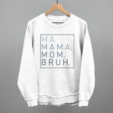 Mom T Shirt | Ma Mama Mom Bruh Cotton Blend Shirt - Comfortable Casual Tee