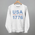 USA 1776 POD - Apparel Ivy + Cloth White S Oversized Terry Poncho