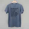 Sports Mom Distressed POD - Apparel Ivy + Cloth Blue Jean S Comfort Colors Tee