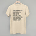 Sports Mom Distressed POD - Apparel Ivy + Cloth Ivory S Comfort Colors Tee