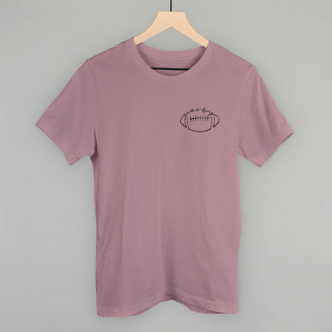 Game Day In Football Scribble (Left Chest)