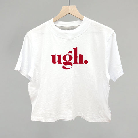 Ugh Apparel Ivy + Cloth White S Boxy Tee