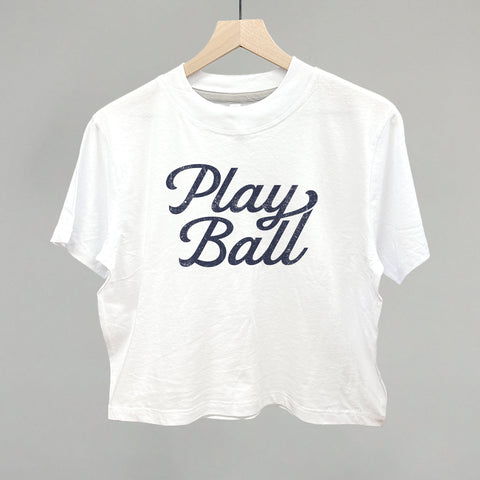 Play Ball (Vintage Script)