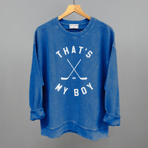 Boys Hockey Shirt That's My Boy Hockey – Youth Team Apparel by Ivy + Cloth