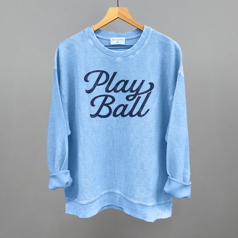 Play Ball (Vintage Script)