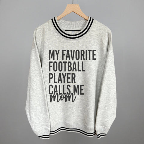 Football Mom Shirt – My Favorite Football Player Calls Me Mom Tee, Sports Fan Apparel