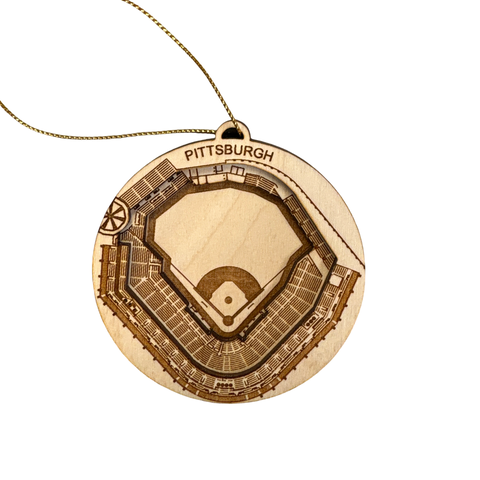 Pittsburgh, Pennsylvania Ornament Art (PNC Park) | StadiumMapArt