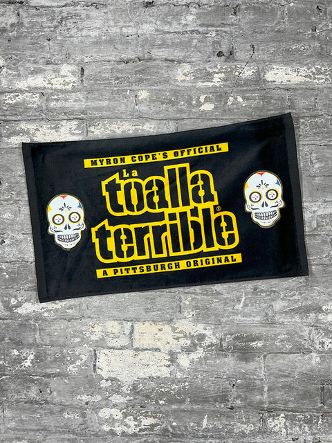 Pittsburgh Steelers Official La Toalla Spanish Terrible Towel | Officially licensed by the NFL