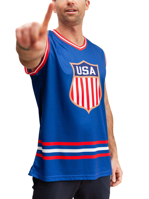 USA Hockey Shield Hockey Tank Hockey tanks Bench Clearers   