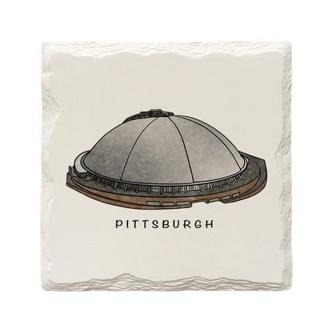 Pittsburgh Iconic Legendary Series Variety Pack - Ceramic Drink Coasters - 12 Pack Coasters The Doodle Line