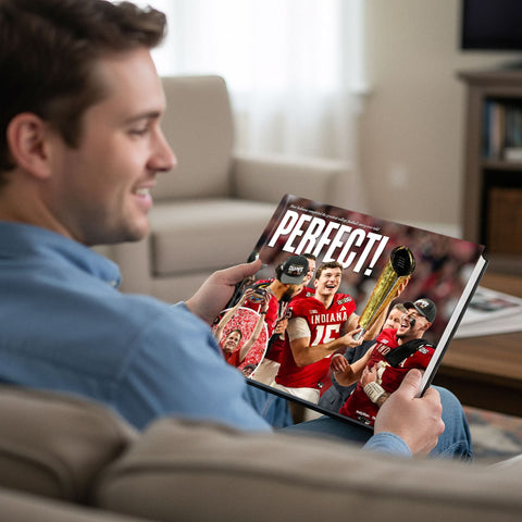 Fernando Mendoza - Indiana Big Ten Championship Book | Historic 2025-26 Hoosiers Season
